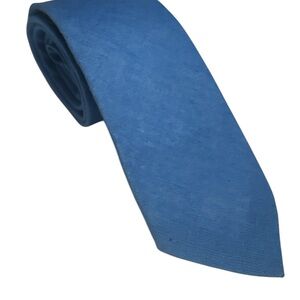 Vintage Men's Thin Blue Tie by Carre